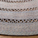 Safavieh Cape Cod 5'-0" x 5'-0" Rug in Pink / Grey