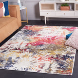 Safavieh Adirondack 4'-0" x 6'-0" Rug in Ivory / Fuchsia Gold
