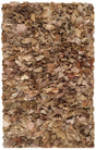 Safavieh Rio Shag 2'-6" x 4'-0" Rug in Natural / Multi