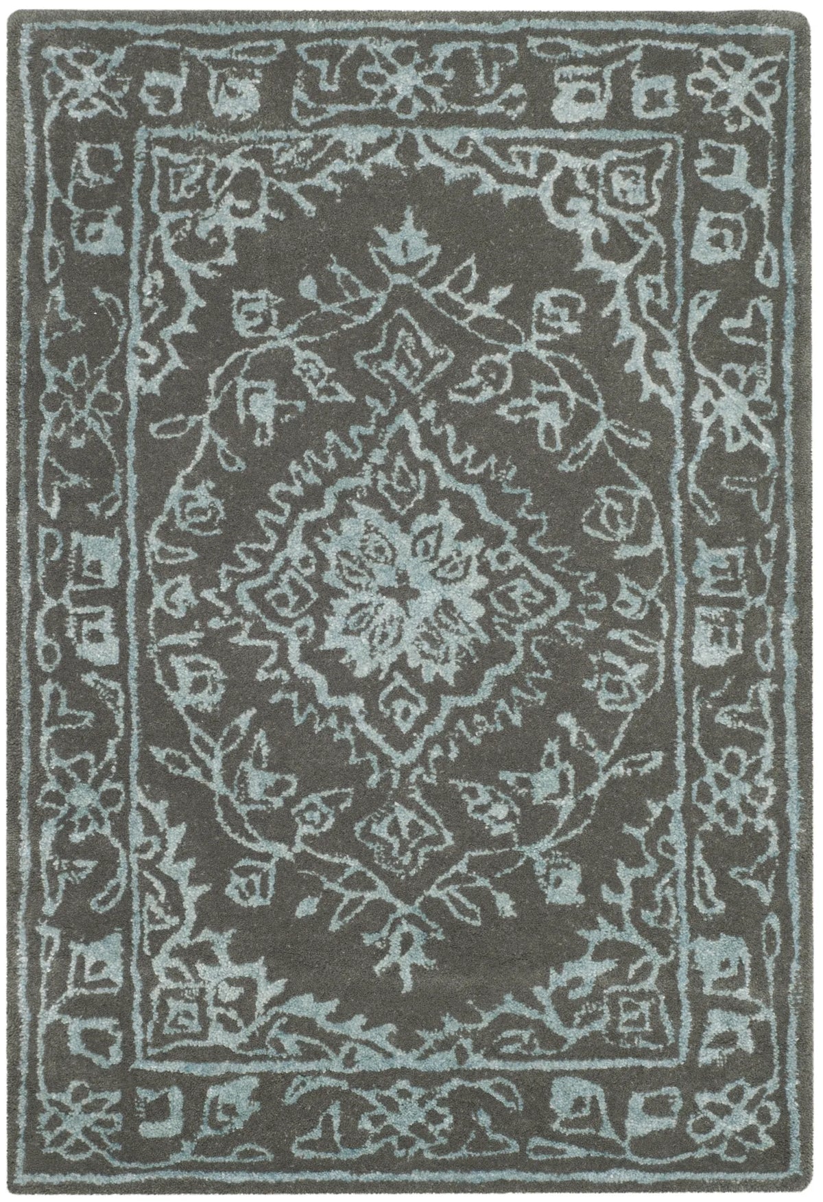 Safavieh Glamour 2'-0" x 3'-0" Rug in Dark Grey