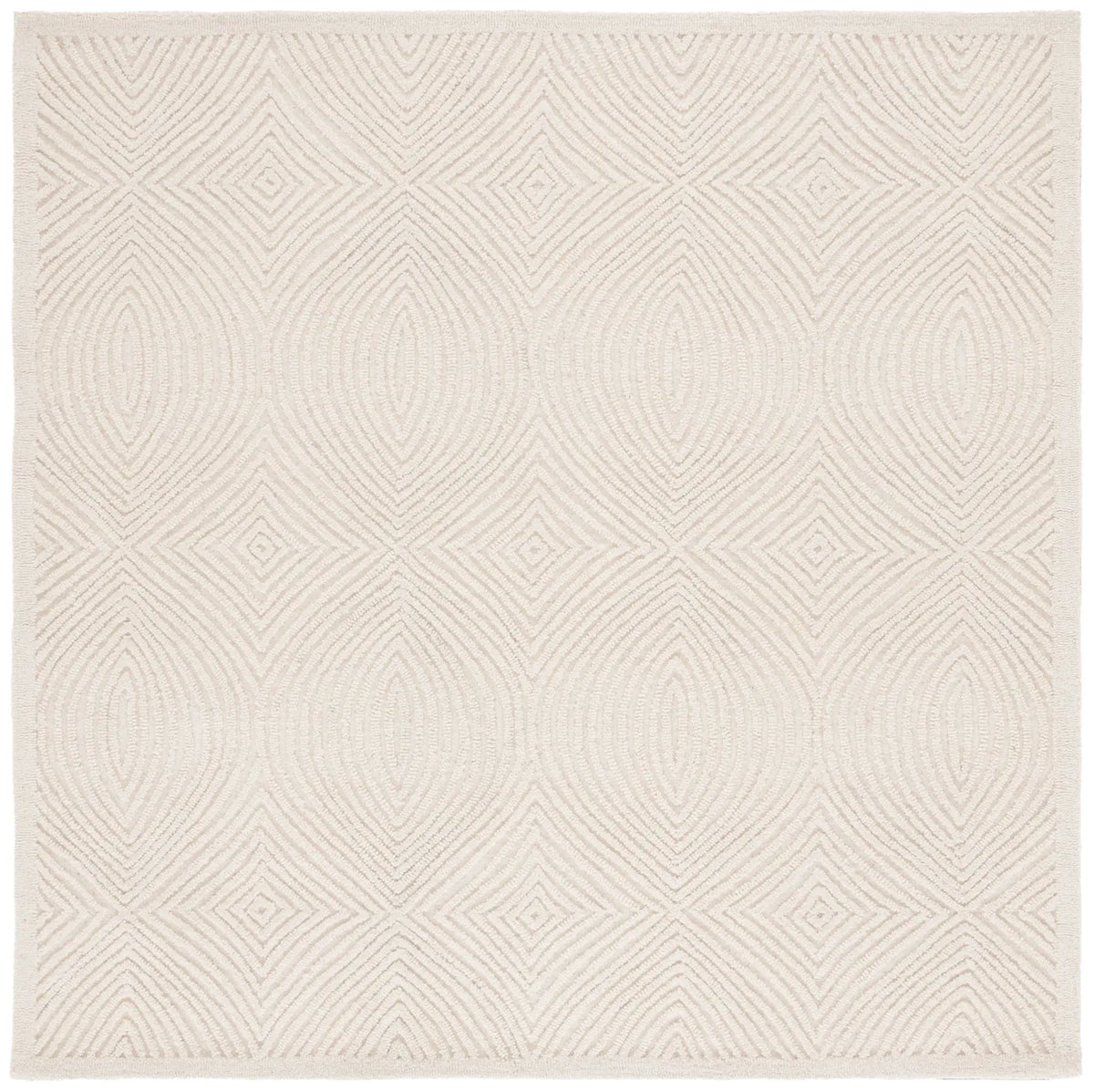 Safavieh Textural 6'-0" x 6'-0" Rug in Ivory