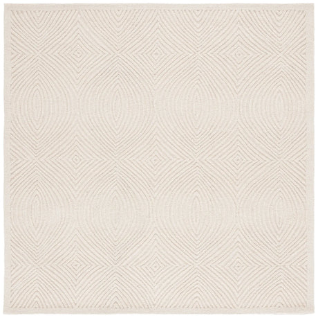 Safavieh Textural 6'-0" x 6'-0" Rug in Ivory