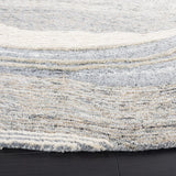 Safavieh Fifth Avenue 6'-0" x 6'-0" Rug in Grey / Ivory