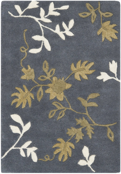 Safavieh Soho 2'-0" x 3'-0" Rug in Dark Grey
