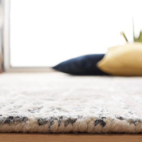 Safavieh Ebony 4'-0" x 6'-0" Rug in Grey / Ivory