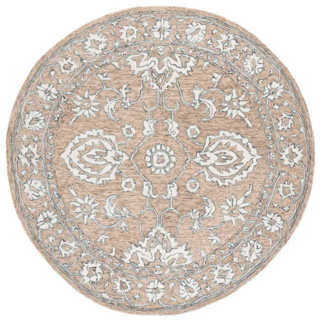 Safavieh Metro 6'-0" x 6'-0" Rug in Beige / Ivory