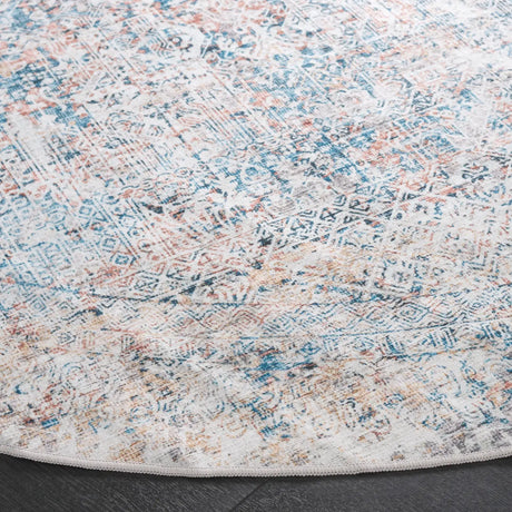Safavieh Arizona 6'-0" x 6'-0" Rug in Blue / Rust