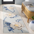 Safavieh Jardin 2'-3" x 8'-0" Rug in Blue / Ivory