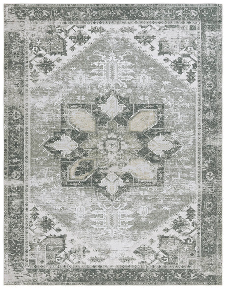 Safavieh Tucson 10'-0" x 14'-0" Rug in Dark Sage / Ivory