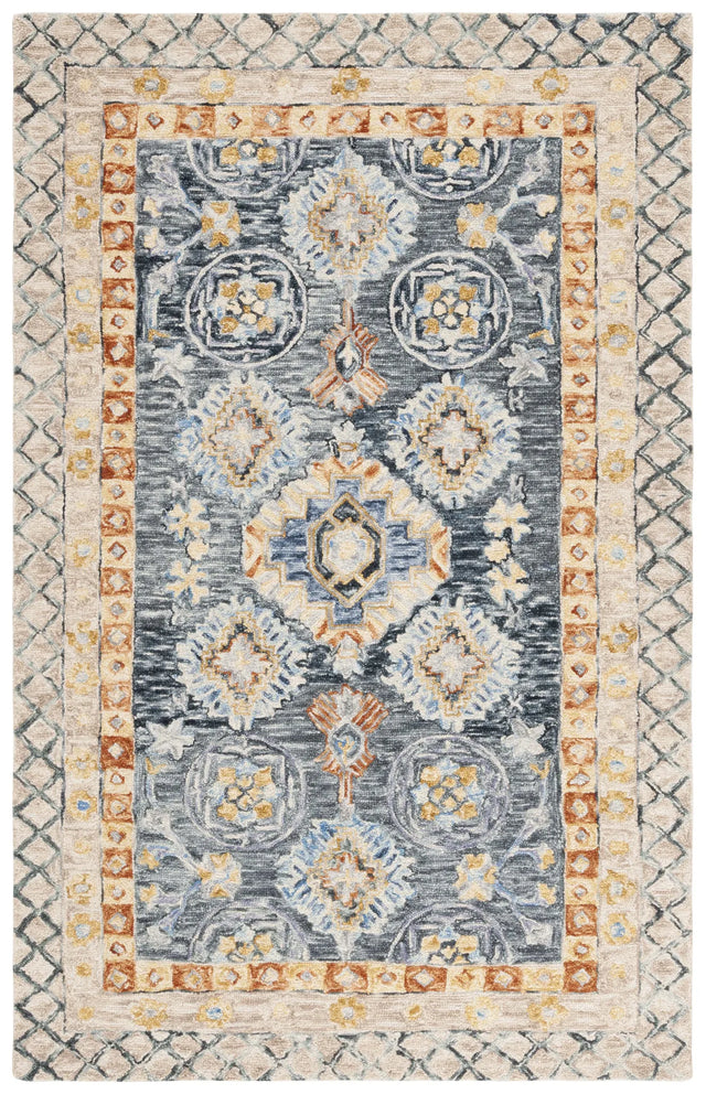 Safavieh Aspen 4'-0" x 6'-0" Rug in Blue / Beige