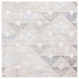 Safavieh Saylor 100 6'-3" x 6'-3" Rug in Grey / Dark Grey