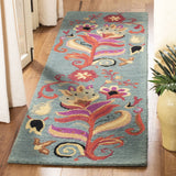 Safavieh Blossom 2'-6" x 10'-0" Rug in Blue / Multi