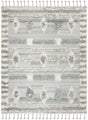 Safavieh Kenya 6'-0" x 9'-0" Rug in Grey / Ivory