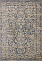 Loloi Clarisse CLS-05 Traditional Power Loomed Blue, Beige Rug - main flat