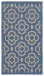 Safavieh Courtyard 2'-0" x 3'-7" Rug in Blue / Beige