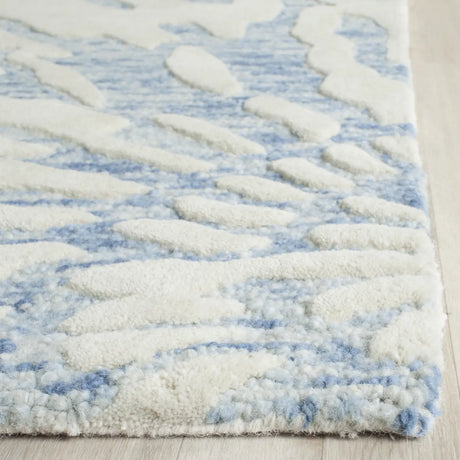 Safavieh Bella 8'-0" x 10'-0" Rug in Dark Blue / Ivory