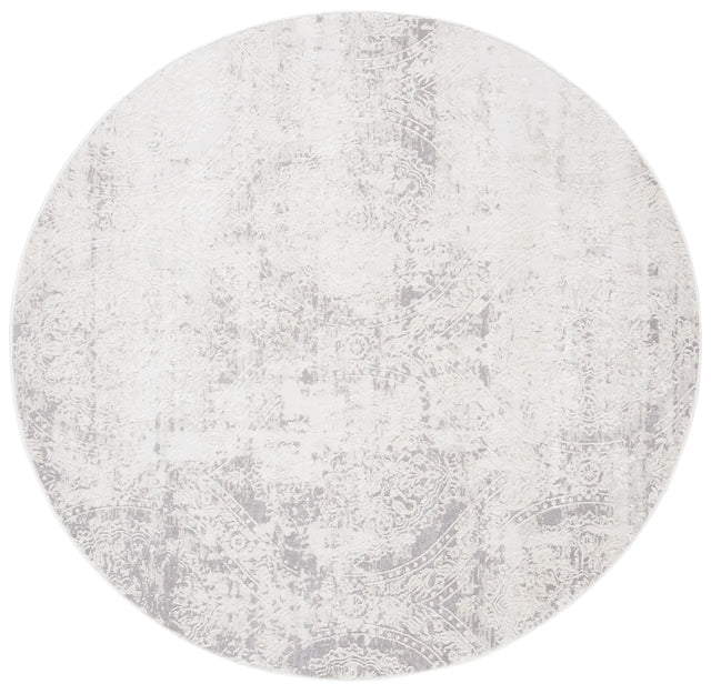 Safavieh Princeton 5'-0" x 5'-0" Rug in Grey / Beige