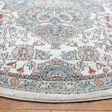 Safavieh Oregon 800 6'-7" x 6'-7" Rug in Grey / Ivory