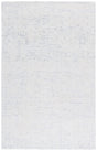 Safavieh Ebony 4'-0" x 6'-0" Rug in Silver / Ivory