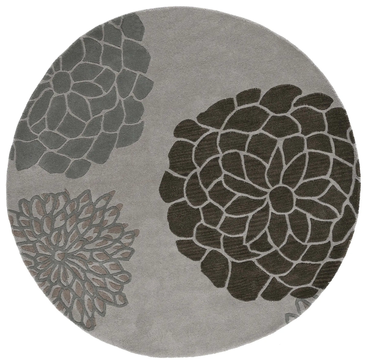 Safavieh Soho 6'-0" x 6'-0" Rug in Light Grey