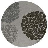 Safavieh Soho 6'-0" x 6'-0" Rug in Light Grey