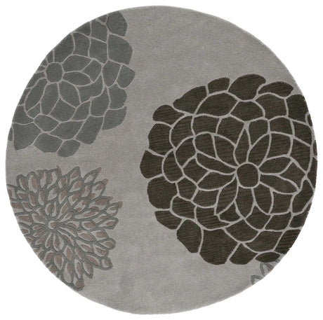 Safavieh Soho 6'-0" x 6'-0" Rug in Light Grey