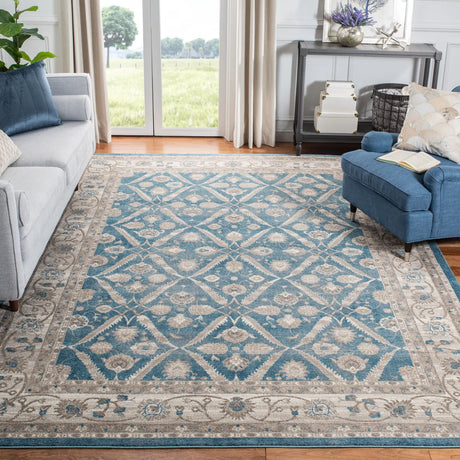 Safavieh Sofia 10'-0" x 14'-0" Rug in Blue / Beige