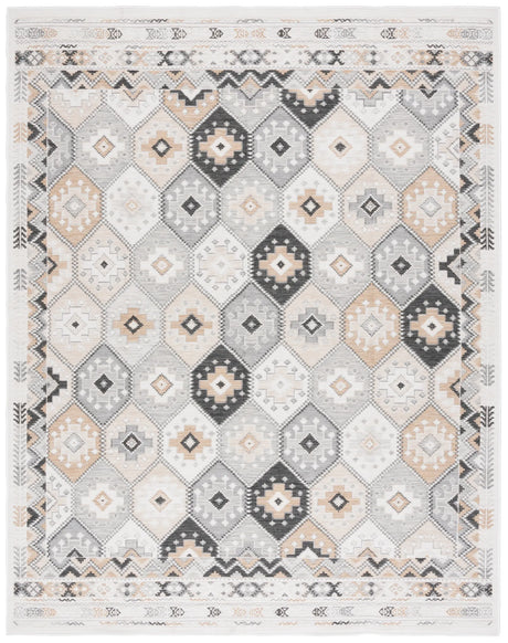 Safavieh Sunrise 8'-0" x 10'-0" Rug in Ivory / Grey Black