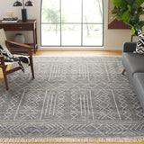 Safavieh Kilim 8'-0" x 10'-0" Rug in Black / Ivory