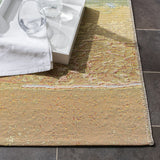 Safavieh Barbados 500 4'-0" x 6'-0" Rug in Gold / Blue
