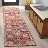 Safavieh Luna 2'-2" x 9'-0" Rug in Red / Rust