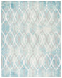 Safavieh Dip Dye 10'-0" x 14'-0" Rug in Green / Ivory Grey