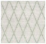Safavieh Marbella 6'-0" x 6'-0" Rug in Green / Ivory