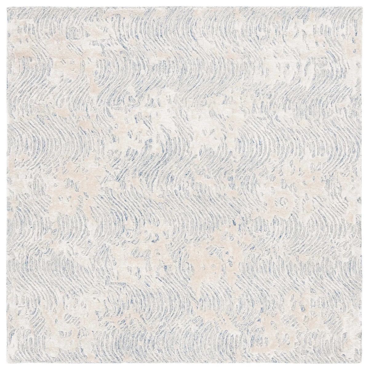 Safavieh Glamour 6'-0" x 6'-0" Rug in Blue / Ivory