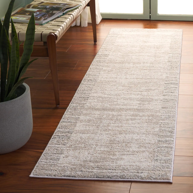 Safavieh Northport 2'-2" x 8'-0" Rug in Ivory / Grey