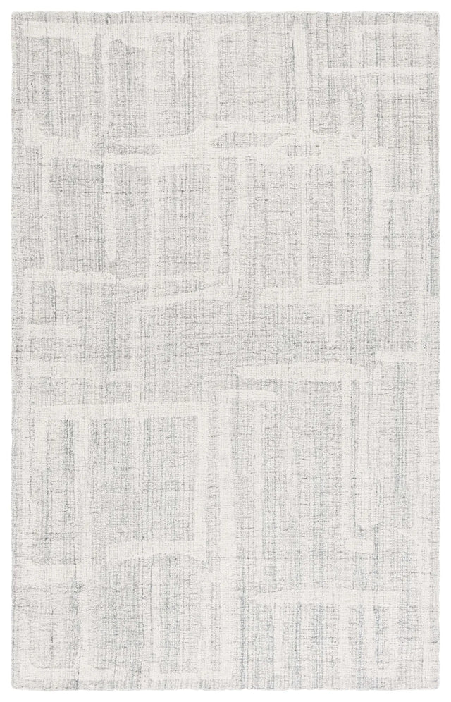 Safavieh Abstract 4'-0" x 6'-0" Rug in Grey / Ivory