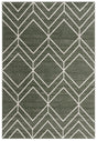 Safavieh Adirondack 4'-0" x 6'-0" Rug in Dark Green / Ivory