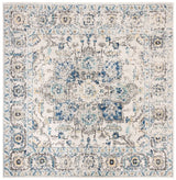 Safavieh Madison 6'-7" x 6'-7" Rug in Grey / Ivory