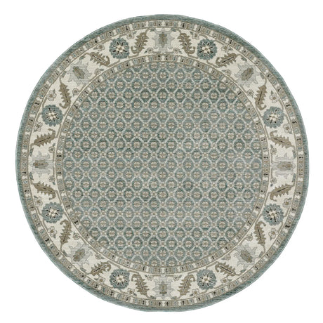 Oriental Weavers Sphinx Andorra 2429A Blue/Ivory Rugs - round