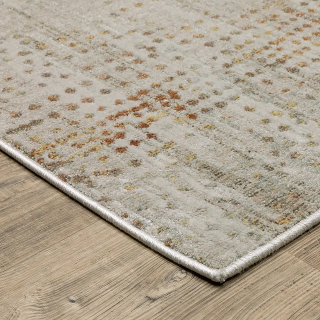 Oriental Weavers Sphinx Mallory MAL10 Gold Rugs - corner detail