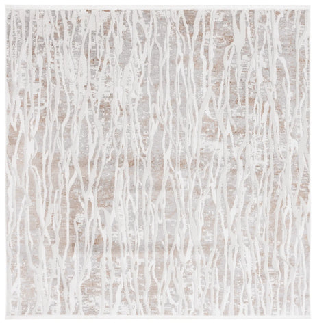 Safavieh Mila 6'-7" x 6'-7" Rug in Beige / Grey