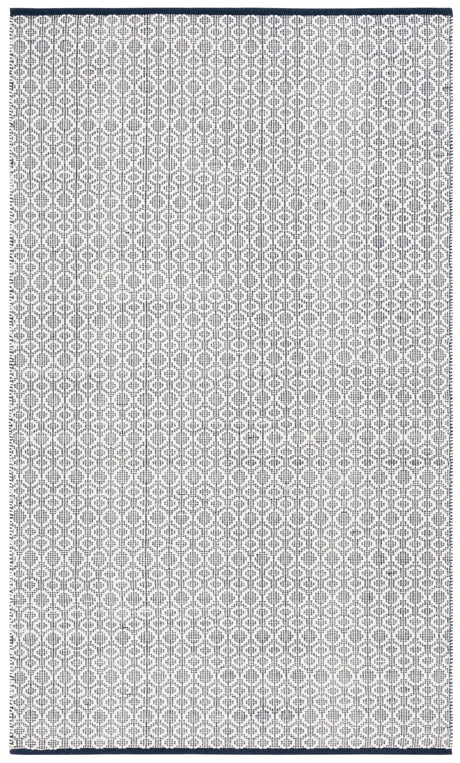Safavieh Vermont 4'-0" x 6'-0" Rug in Navy / Ivory