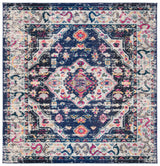 Safavieh Madison 6'-7" x 6'-7" Rug in Navy / Ivory