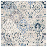 Safavieh Glamour 6'-0" x 6'-0" Rug in Beige / Blue
