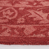 Safavieh Dip Dye 7'-0" x 7'-0" Rug in Red
