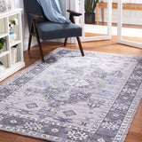 Safavieh Saffron 4'-0" x 6'-0" Rug in Purple / Ivory