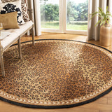 Safavieh Chelsea 10'-0" x 10'-0" Rug in Black / Brown