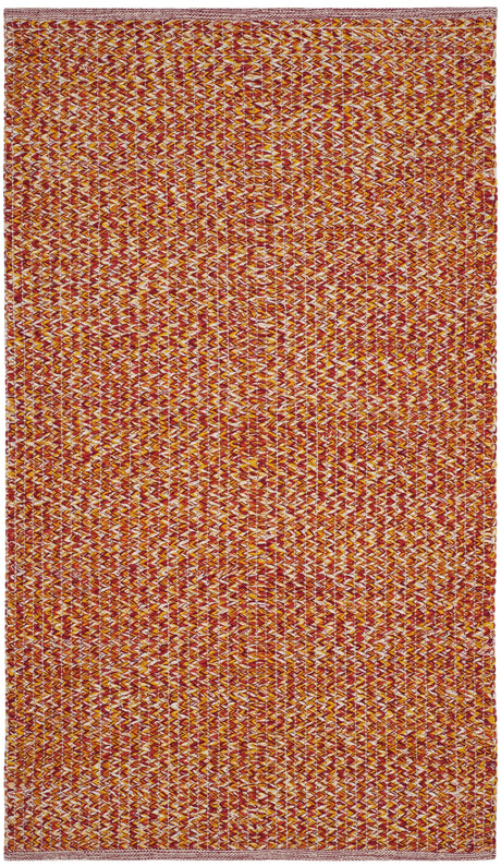 Safavieh Montauk 3'-0" x 5'-0" Rug in Orange / Multi