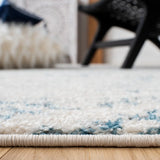 Safavieh Tulum 4'-0" x 6'-0" Rug in Ivory / Turquoise