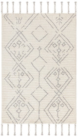 Safavieh Casablanca 4'-0" x 6'-0" Rug in Ivory / Silver